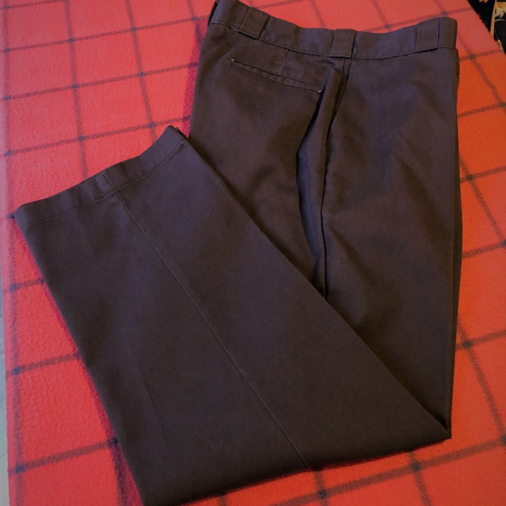 Dickies Men' 36x30 Quality Khaki Work Casual Pants